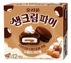 Fresh Cream Pie_Chocolate & Caramel